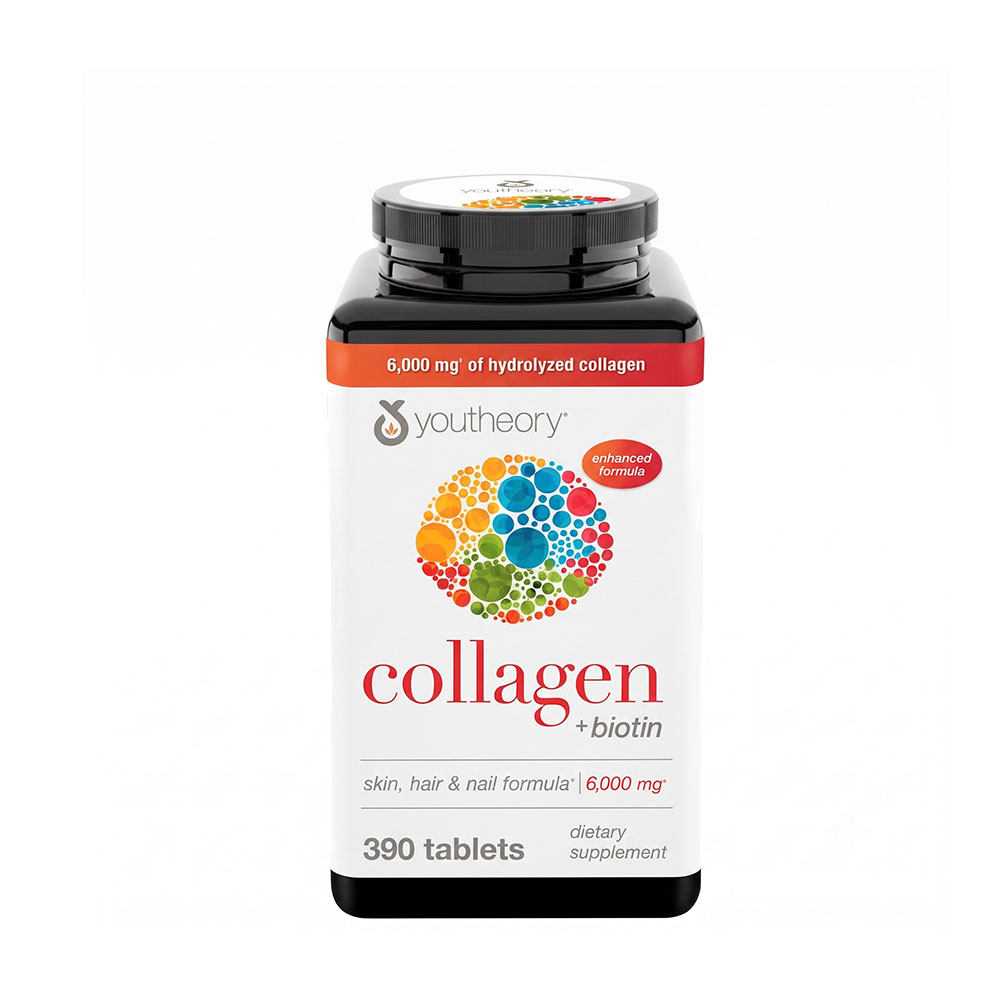 Viên uống Collagen Youtheory Biotin 390 viên chính hãng của Mỹ
