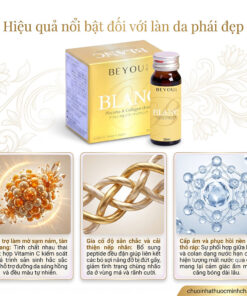 Hiệu quả nổi bật đối với làn da của nước uống Placenta và Collagen Beyoutiful Blanc