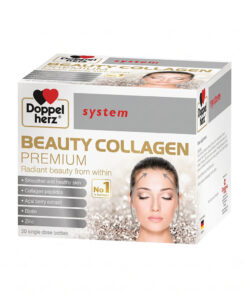 Hộp nước uống Beauty Collagen Doppelherz của Đức 30 ống x 25ml chính hãng