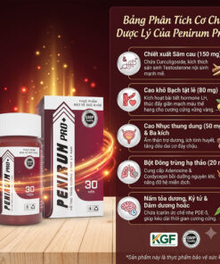 Thành phần cơ chế dược lý Penirum Pro+ 30 viên