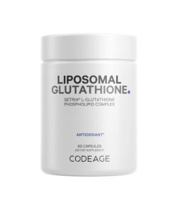 Viên uống trắng da chống oxy hóa Codeage Liposomal Glutathione 500mg 60 viên chính hãng Mỹ