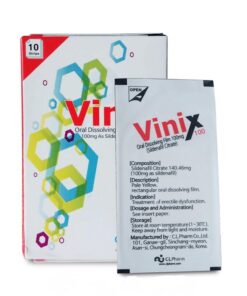 Tem ngậm Vinix chính hãng – Kích thích cường dương và kéo dài thời gian cho cuộc yêu