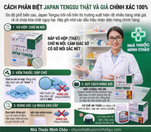 Cách phân biệt Japan Tengsu thật và giả chính xác 100%