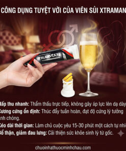 Công dụng bổ thận tráng dương tăng cường sinh lực của Xtraman