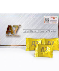 Hộp kẹo sâm A7 Alpha Seven chính hãng 10 viên hỗ trợ tăng cường sinh lý nam