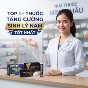 Dược sĩ Nhà Thuốc Minh Châu tư vấn top 5+ thuốc tăng cường sinh lý nam tốt nhất hiện nay