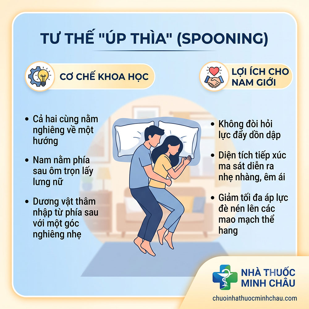 Tư Thế Úp Thìa Spooning Kéo Dài Thời Gian Yêu - Nhà Thuốc Minh Châu