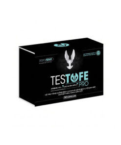 Hộp viên uống Testofe Pro chính hãng hỗ trợ tăng cường sinh lý nam và Testosterone nội sinh