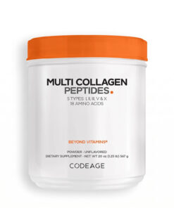 Hộp bột Codeage Multi Collagen Peptides nắp cam 567g chính hãng của Mỹ tại Chuỗi Nhà Thuốc Minh Châu