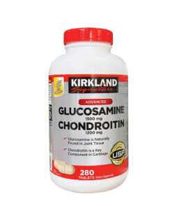 Lọ viên uống bổ khớp Kirkland Advanced Glucosamine 1500mg Chondroitin 1200mg 280 viên của Mỹ
