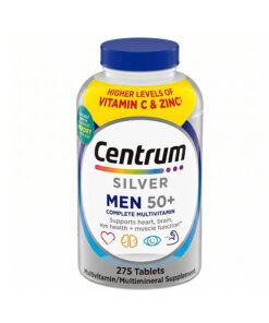 Lọ viên uống vitamin tổng hợp Centrum Silver Men 50+ 275 viên chính hãng của Mỹ